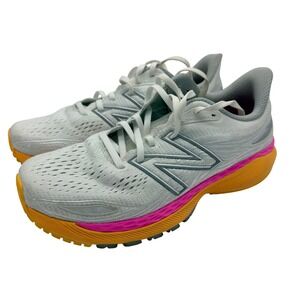 New Balance 860v12 Women's Running Shoes White‎ Pink Orange Size 8 W860A12